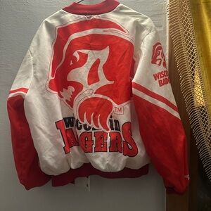 Wisconsin Badgers Vintage Bomber Jacket Unisex
